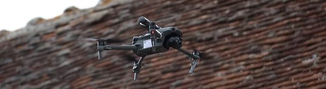 Inspection toiture par drone